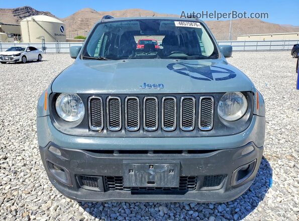 ZACCJABB8HPF97533 2017 JEEP RENEGADE Gray წინა ხედი