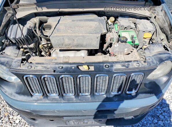 ZACCJABB8HPF97533 2017 JEEP RENEGADE Gray უკანა სალონის ხედი