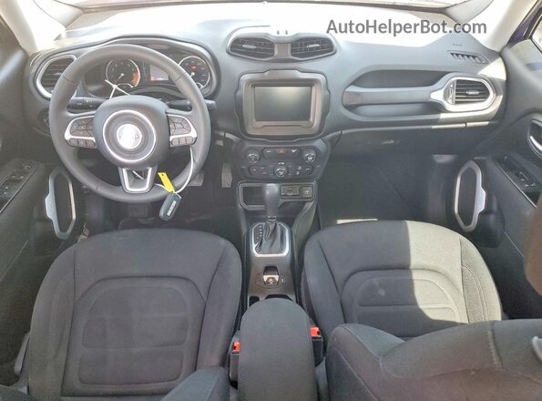 ZACCJABB9JPH25199 2018 JEEP RENEGADE Purple Vista del salpicadero