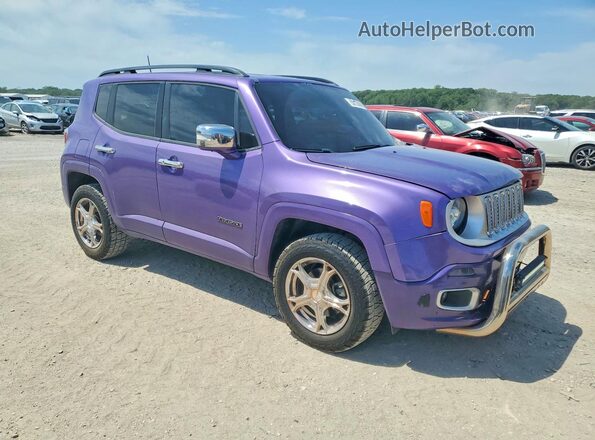 ZACCJABB9JPH25199 2018 JEEP RENEGADE Purple Delantero derecho