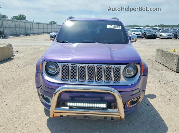 ZACCJABB9JPH25199 2018 JEEP RENEGADE Purple Vista frontal