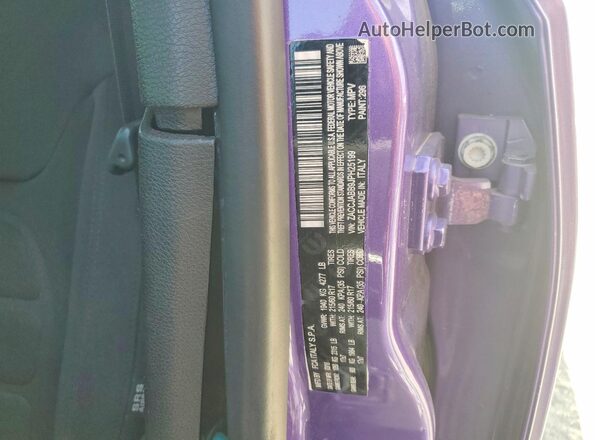 ZACCJABB9JPH25199 2018 JEEP RENEGADE Purple Vista del compartimento del motor