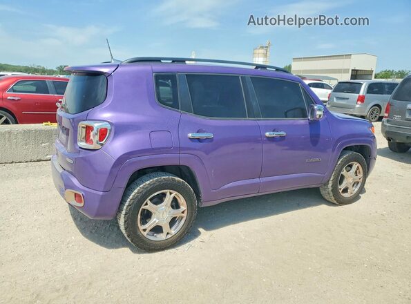 ZACCJABB9JPH25199 2018 JEEP RENEGADE Purple Trasero derecho