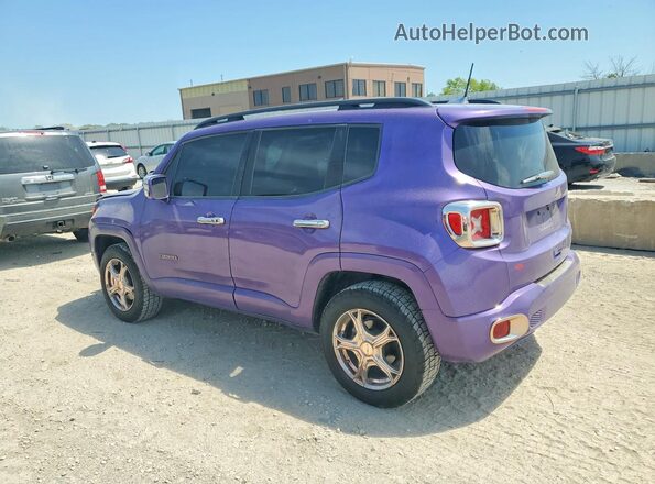 ZACCJABB9JPH25199 2018 JEEP RENEGADE Purple Trasero izquierdo