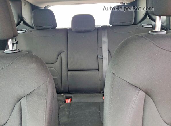 ZACCJABBXJPH51214 2018 JEEP RENEGADE Gray უკანა სავარძლების ხედი