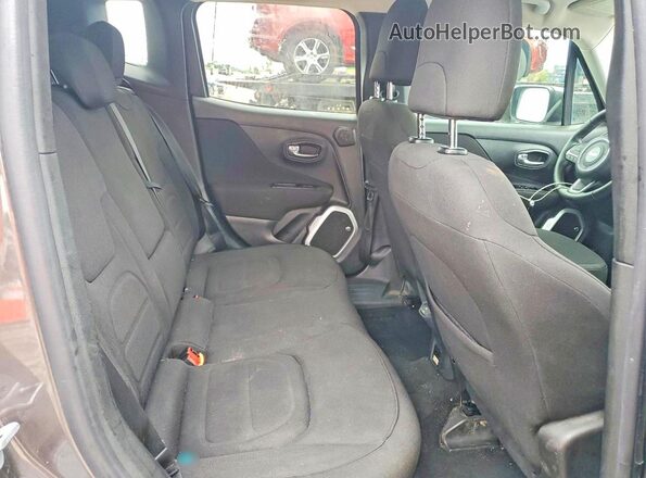ZACCJABBXJPH51214 2018 JEEP RENEGADE Gray უკანა სალონის ხედი
