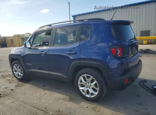 ZACCJABT0GPD10872 2016 JEEP RENEGADE Blue Trasero izquierdo