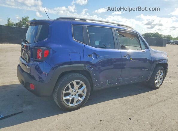 ZACCJABT0GPD10872 2016 JEEP RENEGADE Blue Trasero derecho