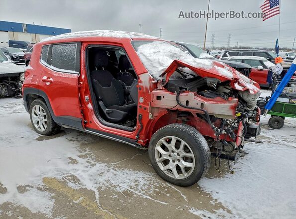 ZACCJABT0GPD59926 2016 JEEP RENEGADE Красный Передняя правая четверть
