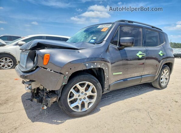 ZACCJABT0GPD95180 2016 JEEP RENEGADE Gray Առջևի ձախ երեք քառորդ տեսարան