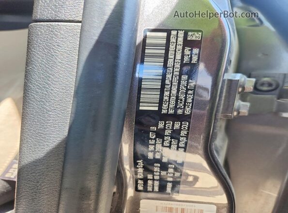 ZACCJABT0GPD95180 2016 JEEP RENEGADE Gray VIN կոդի պիտակի տեսք