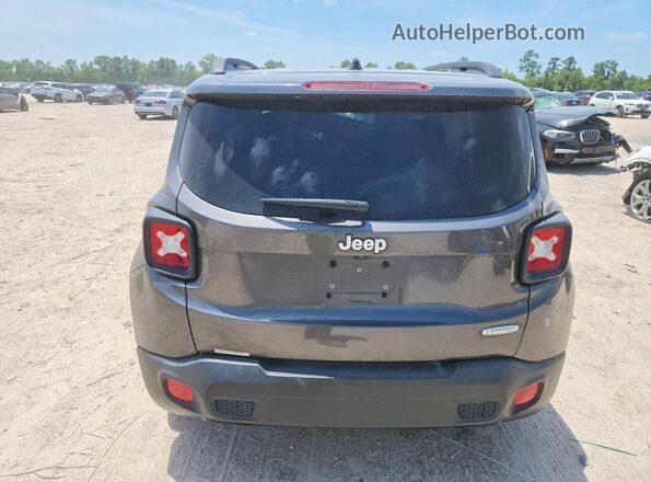 ZACCJABT0GPD95180 2016 JEEP RENEGADE Gray Հետևի տեսք