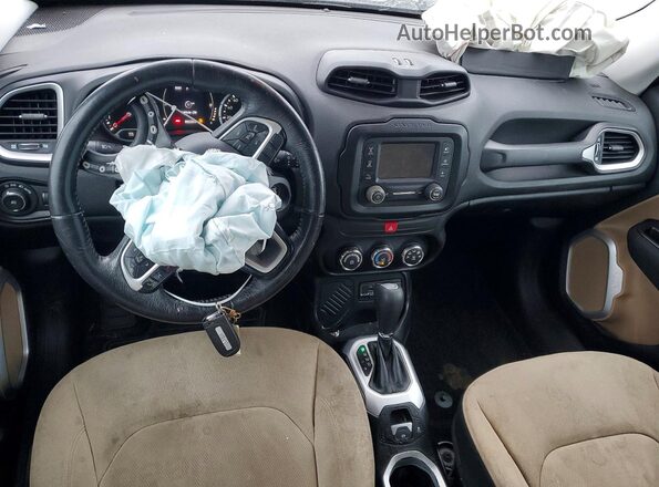 ZACCJABT4GPC54984 2016 JEEP RENEGADE Black წინა პანელის ხედი