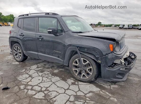 ZACCJABT4GPC54984 2016 JEEP RENEGADE Black წინა მარჯვენა
