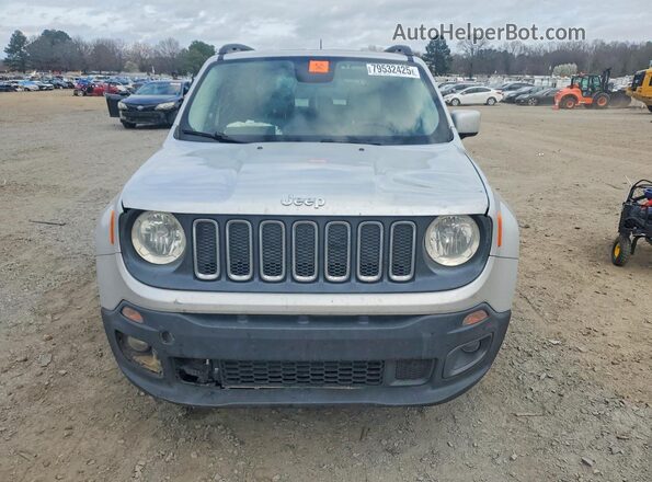ZACCJABT5GPC53441 2016 JEEP RENEGADE Серебряный Вид спереди