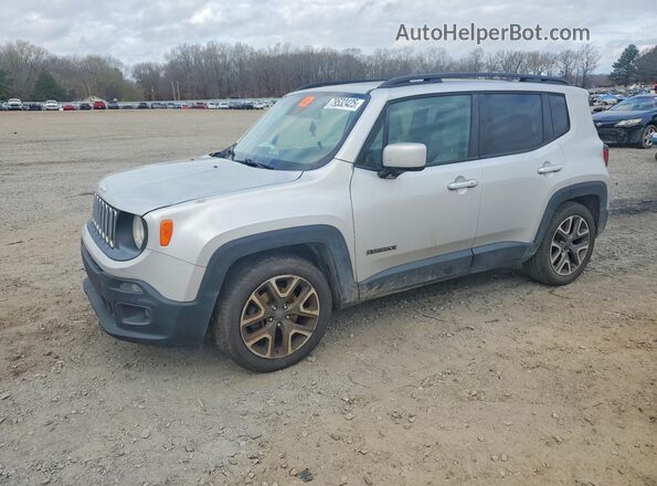ZACCJABT5GPC53441 2016 JEEP RENEGADE Серебряный Передняя левая четверть