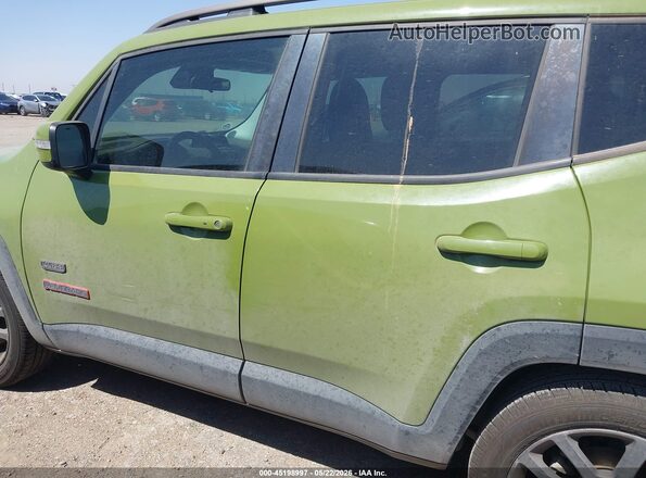 ZACCJABT6GPC63296 2016 JEEP RENEGADE Green Widok wnętrza 360 stopni
