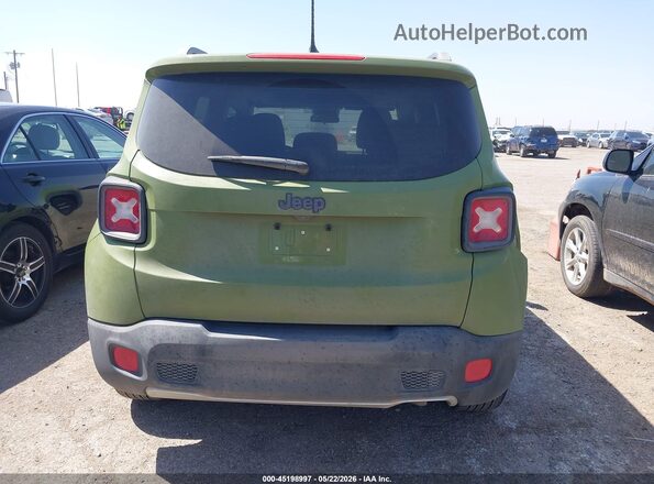 ZACCJABT6GPC63296 2016 JEEP RENEGADE Green 