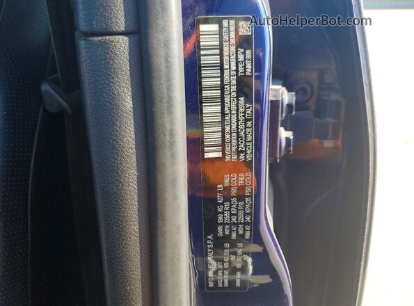 ZACCJADB7HPF85984 2017 JEEP RENEGADE Синий Вид подкапотного пространства