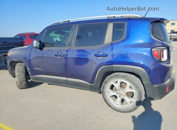 ZACCJADB7HPF85984 2017 JEEP RENEGADE Синий Задняя левая четверть