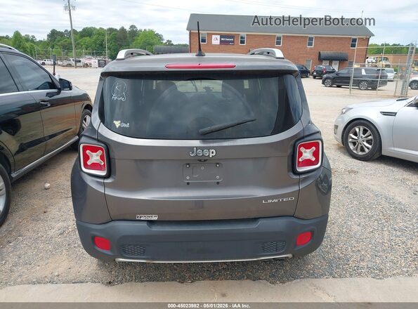 ZACCJADT7GPE08360 2016 JEEP RENEGADE Серый 