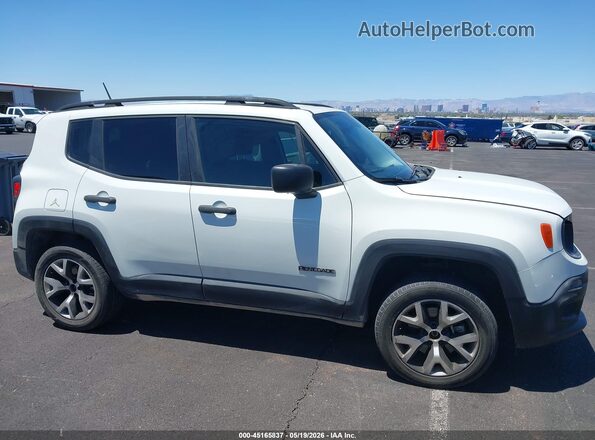 ZACCJBAB0HPF94018 2017 JEEP RENEGADE Белый Вид задней части салона