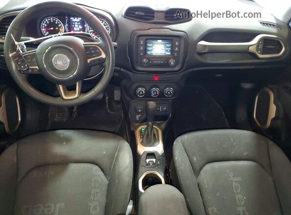 ZACCJBAB3HPF52216 2017 JEEP RENEGADE Orange Вид панелі приладів