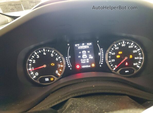 ZACCJBAB3HPF52216 2017 JEEP RENEGADE Orange Вид щитка приладів