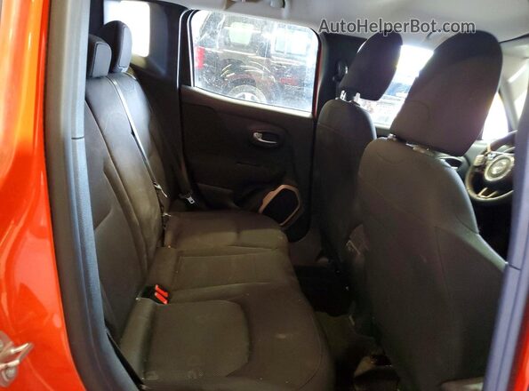 ZACCJBAB3HPF52216 2017 JEEP RENEGADE Orange Вид задньої частини салону