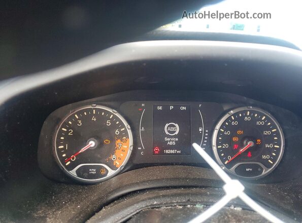 ZACCJBAB3JPH99175 2018 JEEP RENEGADE Зеленый Вид щитка приборов