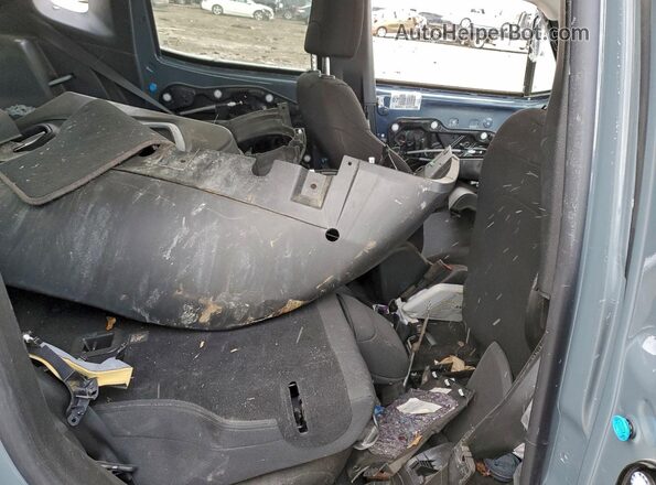 ZACCJBAB4JPJ57593 2018 JEEP RENEGADE Бирюзовый Вид задней части салона