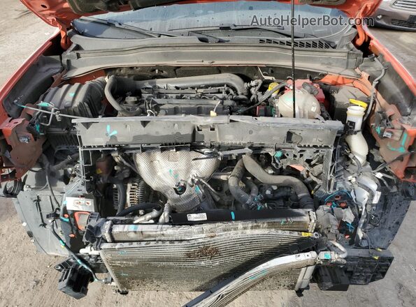 ZACCJBAB7JPH26617 2018 JEEP RENEGADE Оранжевый Вид подкапотного пространства
