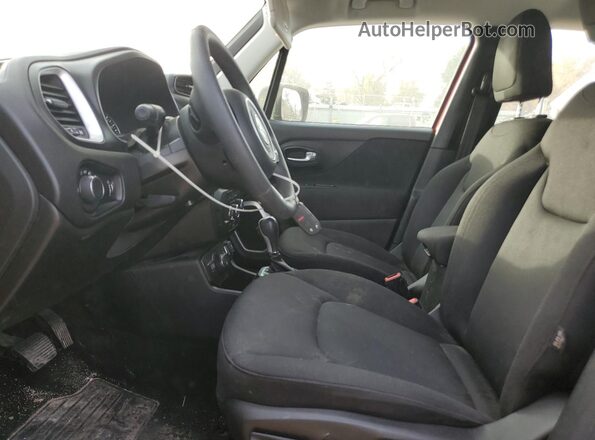 ZACCJBAB7JPH26617 2018 JEEP RENEGADE Оранжевый Вид салона спереди