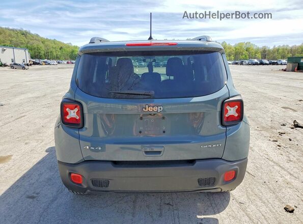 ZACCJBAB7JPJ06220 2018 JEEP RENEGADE Синий Вид сзади