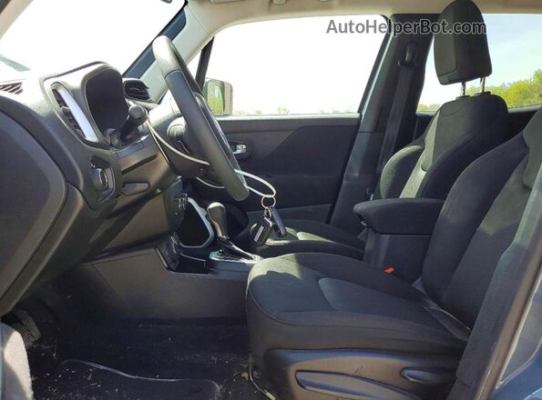 ZACCJBAB7JPJ06220 2018 JEEP RENEGADE Синий Вид салона спереди