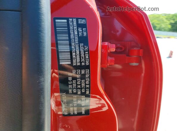 ZACCJBAB8HPE87783 2017 JEEP RENEGADE Red ძრავის განყოფილების ხედი