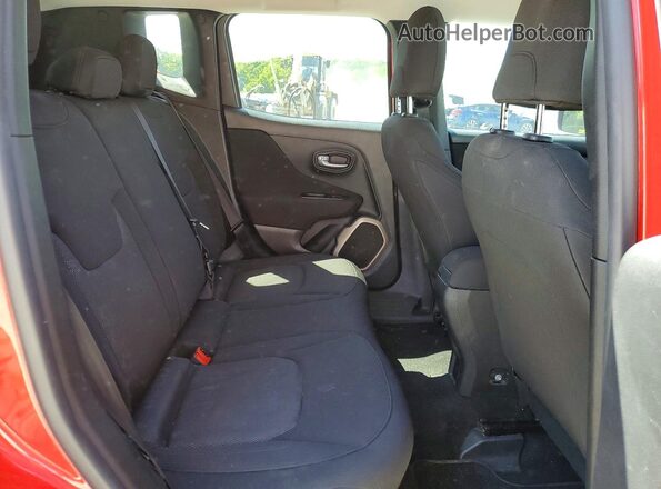 ZACCJBAB8HPE87783 2017 JEEP RENEGADE Red უკანა სავარძლების ხედი