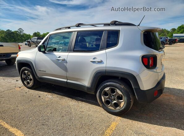 ZACCJBABXHPF47580 2017 JEEP RENEGADE Silver Trasero izquierdo