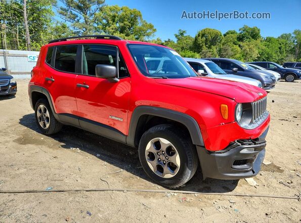 ZACCJBABXJPH02179 2018 JEEP RENEGADE Красный Передняя правая четверть