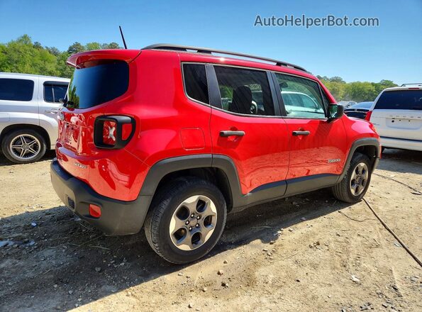 ZACCJBABXJPH02179 2018 JEEP RENEGADE Красный Задняя правая четверть