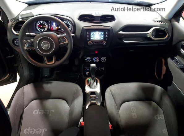 ZACCJBAT3GPD77439 2016 JEEP RENEGADE Gray Առջևի վահանակի տեսք