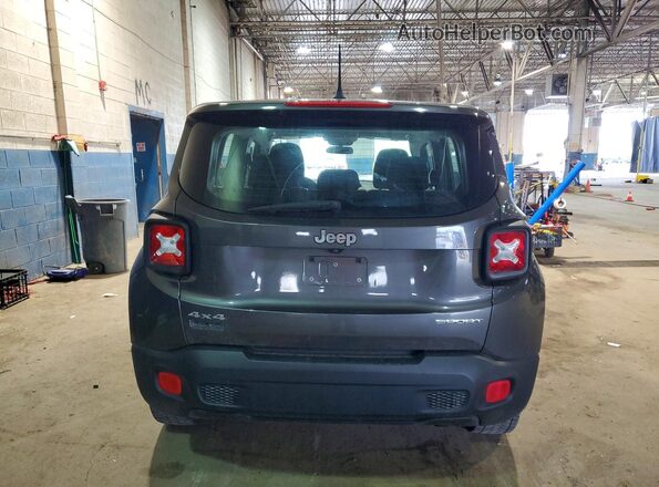 ZACCJBAT3GPD77439 2016 JEEP RENEGADE Gray Հետևի տեսք