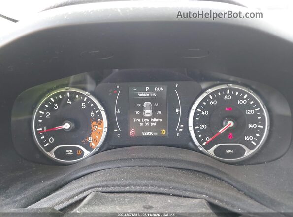 ZACCJBAT5GPC79321 2016 JEEP RENEGADE Orange Widok tylnych siedzeń