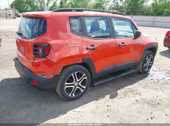 ZACCJBAT5GPC79321 2016 JEEP RENEGADE Orange Tył prawy