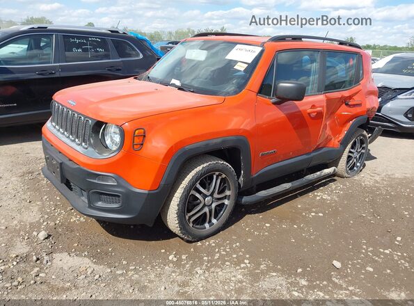 ZACCJBAT5GPC79321 2016 JEEP RENEGADE Orange Przód lewy