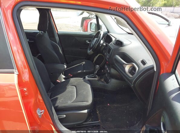 ZACCJBAT5GPC79321 2016 JEEP RENEGADE Orange Widok wnętrza z przodu