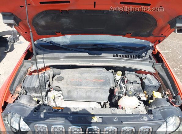 ZACCJBAT5GPC79321 2016 JEEP RENEGADE Orange Widok z tyłu