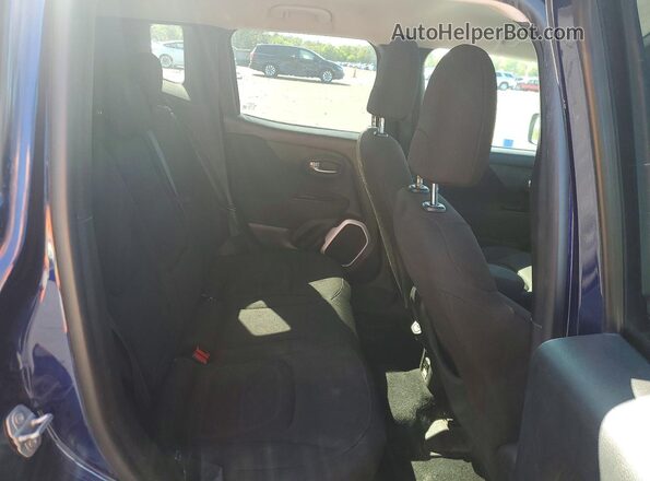 ZACCJBBB2JPH50550 2018 JEEP RENEGADE Синий Вид задней части салона