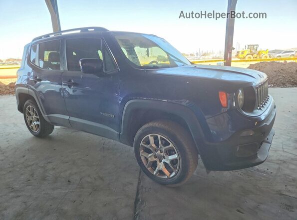 ZACCJBBB2JPH99960 2018 JEEP RENEGADE Синий Передняя правая четверть