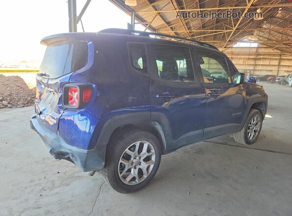 ZACCJBBB2JPH99960 2018 JEEP RENEGADE Синий Задняя правая четверть